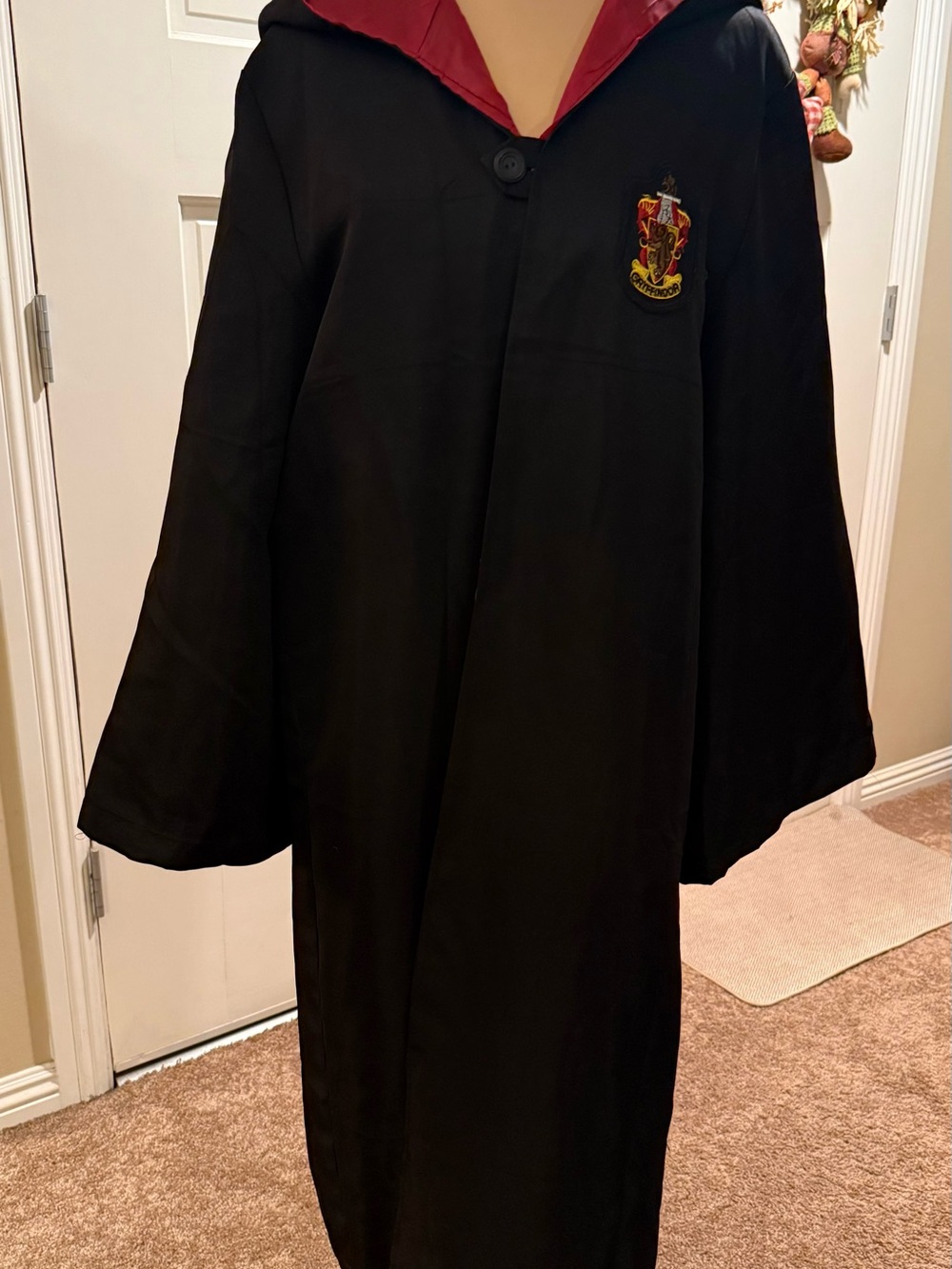 Harry Potter Adult Gryffindor Robe Costume Large